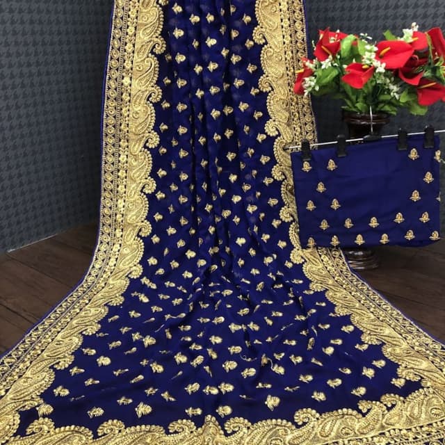 Georgette saree