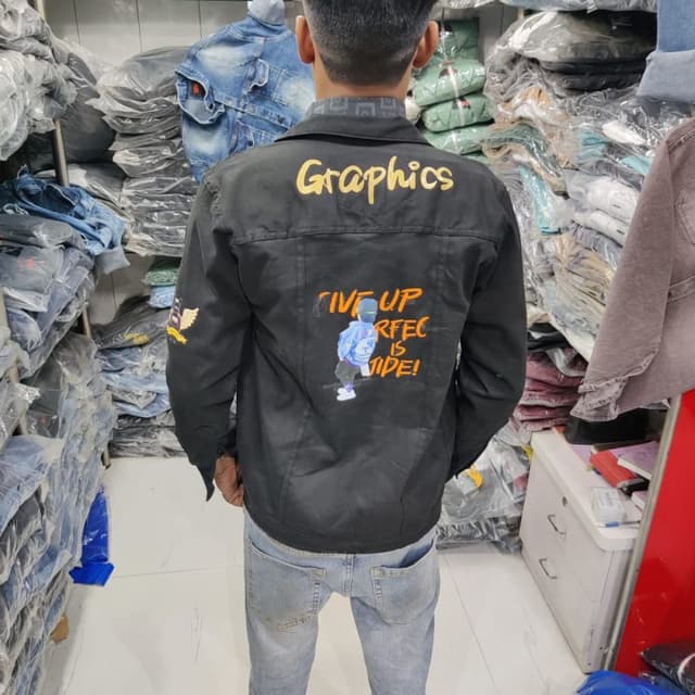 Dark Gray Jeans jacket