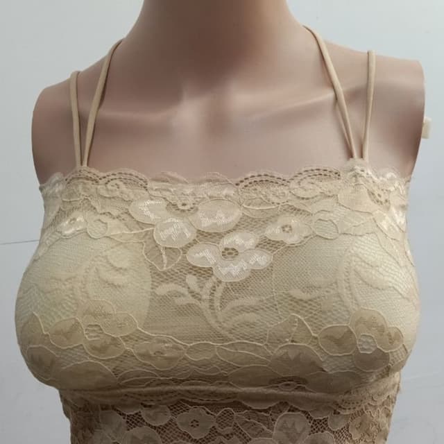 Pad net fancy bra