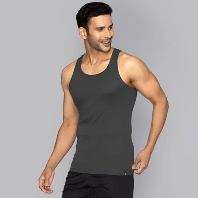Charcoal Grey Tank Top