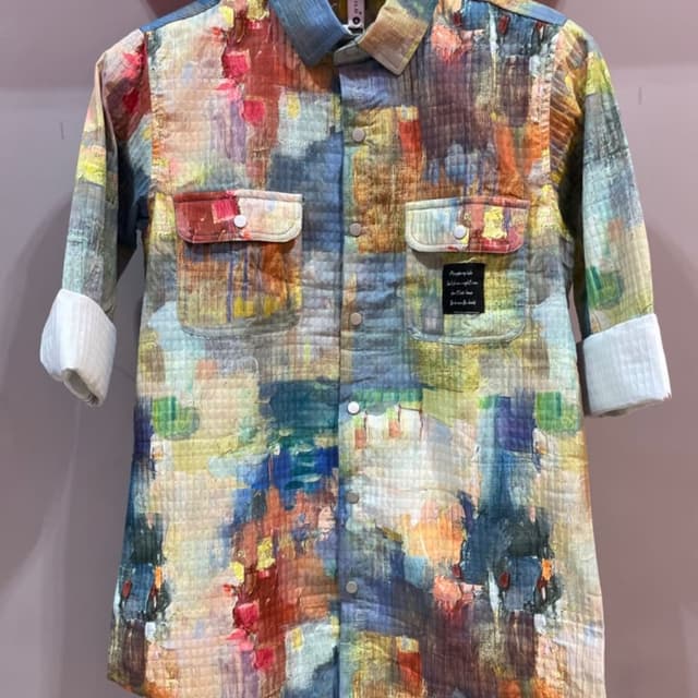 Multi color imp shirt