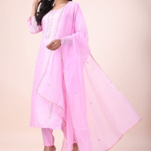 Peach Salwar Suite
