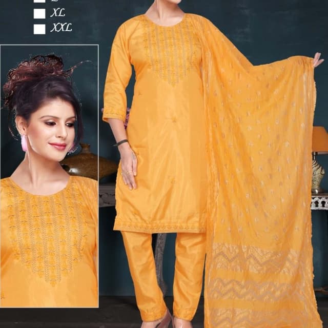 Yellow Salwar Suite