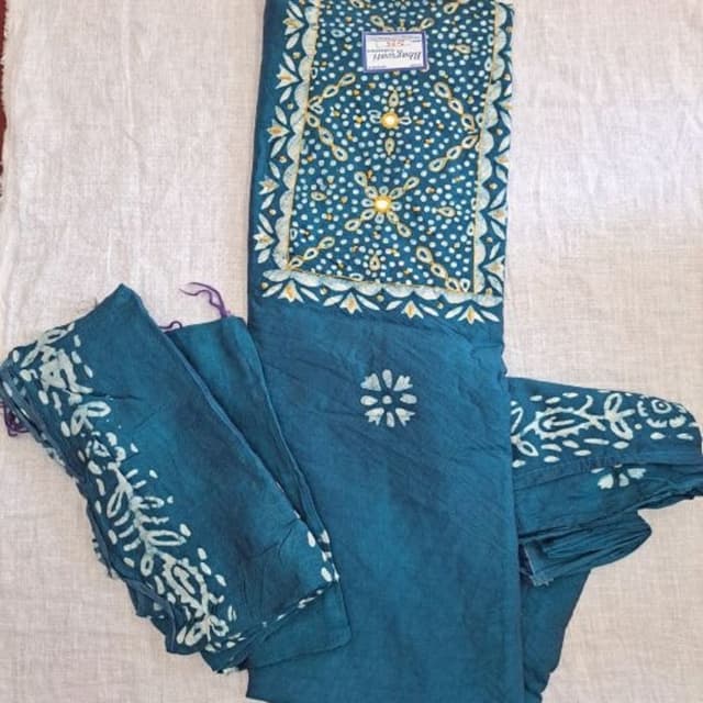 Cotton silk Dress materials