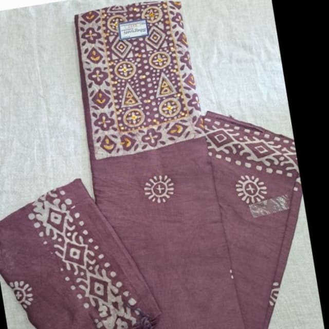 Cotton silk Dress materials