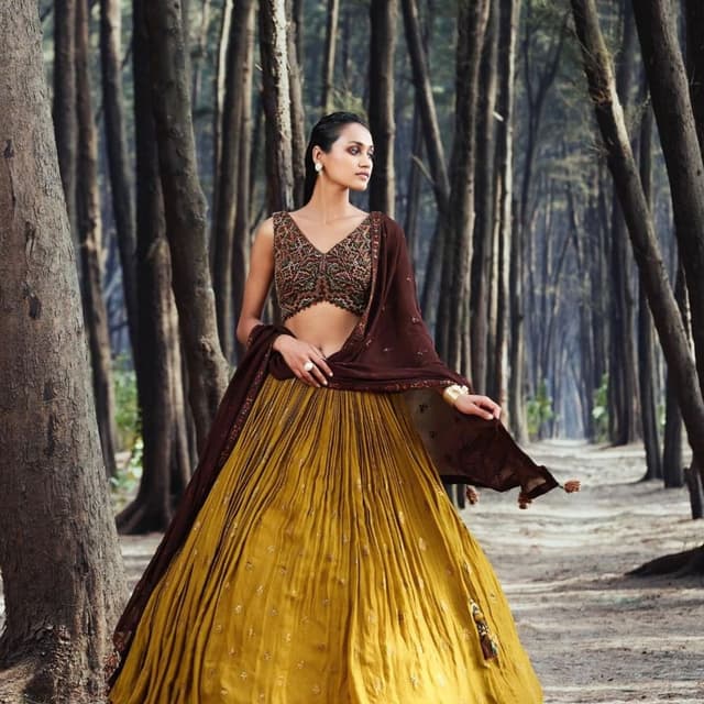 Yellow Lehenga