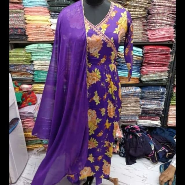 Navy Blue Salwar Suite
