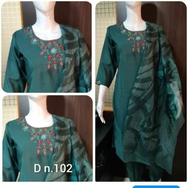 Navy Blue Salwar Suite