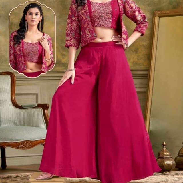 Maroon Lehenga