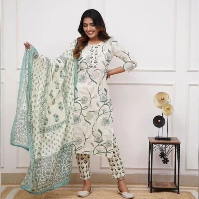 Light Green Salwar Suite