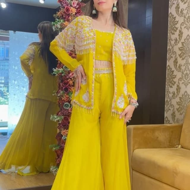 Yellow Salwar Suite