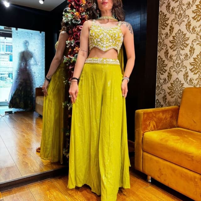 Light Green Lehenga