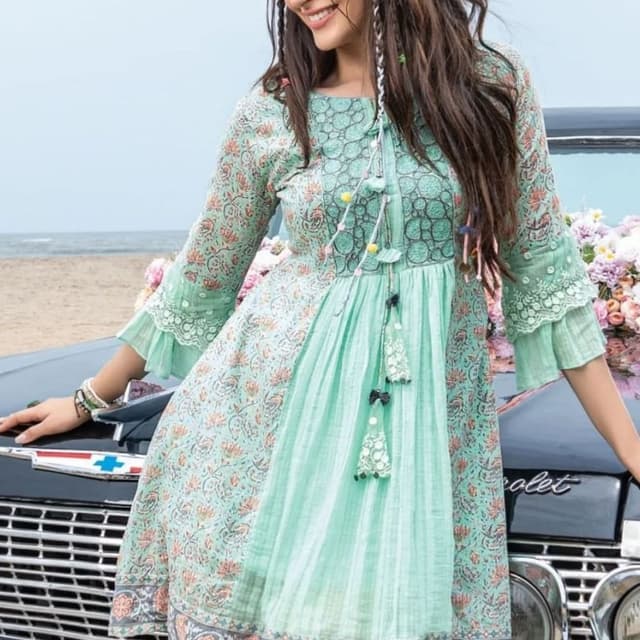 Light Green Salwar Suite