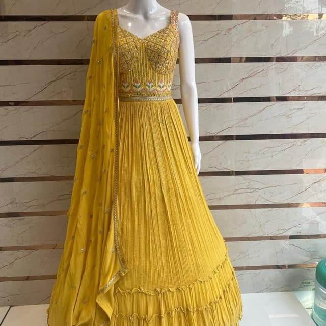 Yellow Lehenga