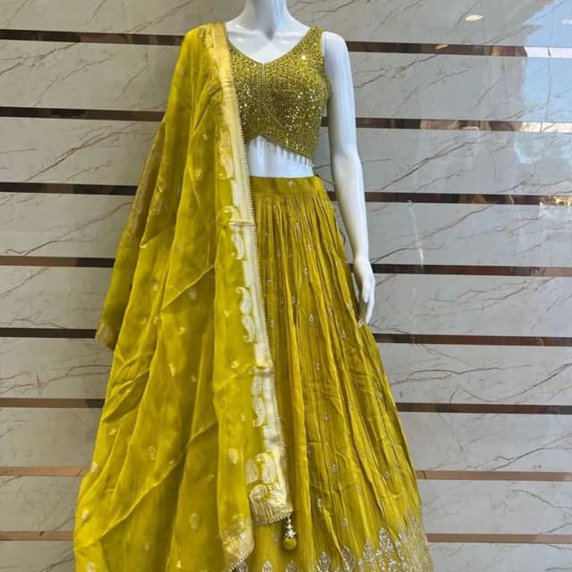 Yellow Lehenga