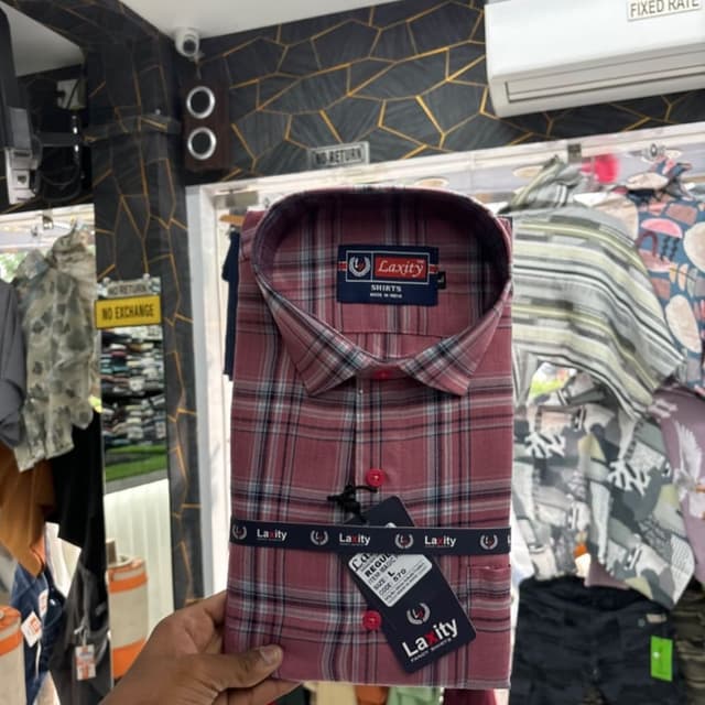 Red, black, white Shirt