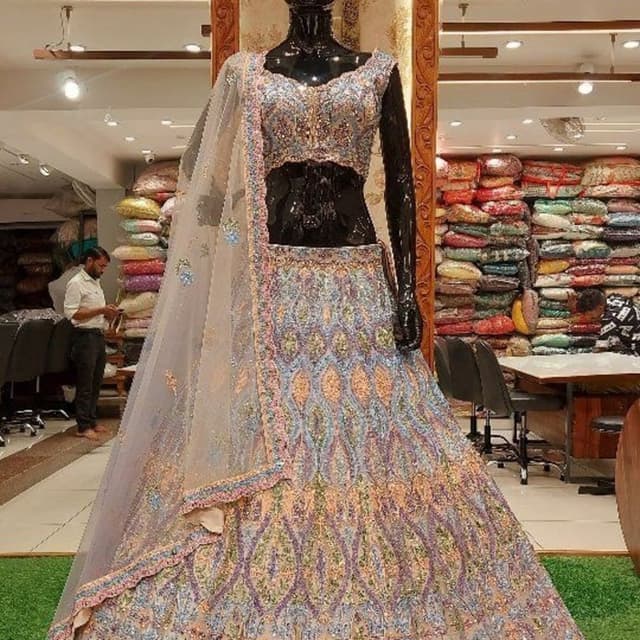 Light Blue Lehenga