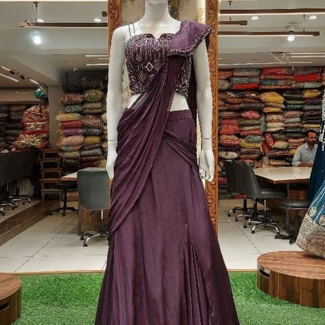 Maroon Lehenga
