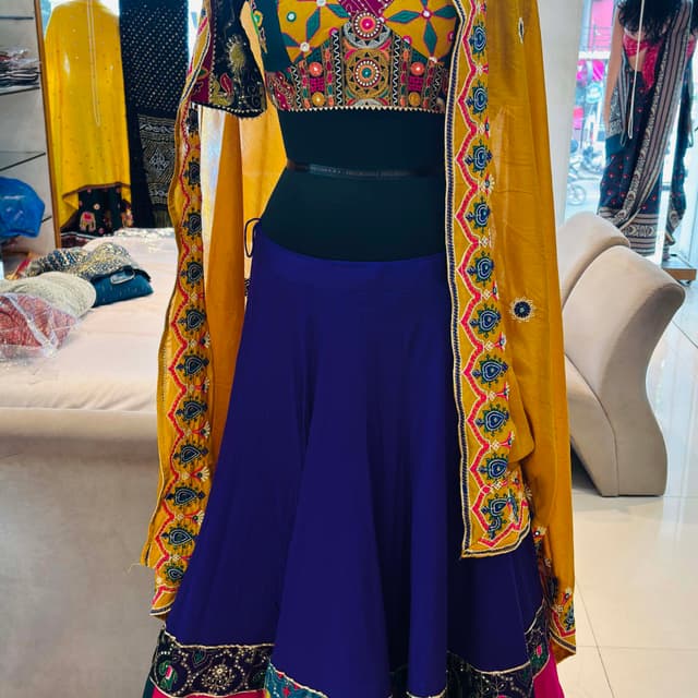 Navy Blue Salwar Suite