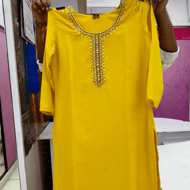 Yellow Salwar Suite