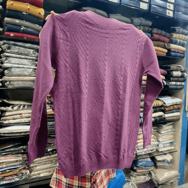 Purple Sweater