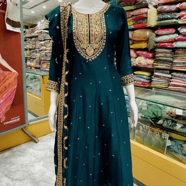 Navy Blue Salwar Suite