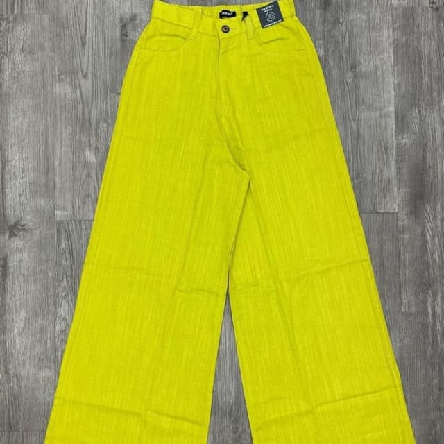 Neon Yellow Pants