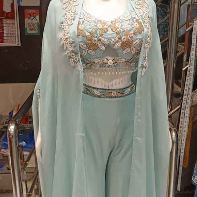 Blue Salwar Suite
