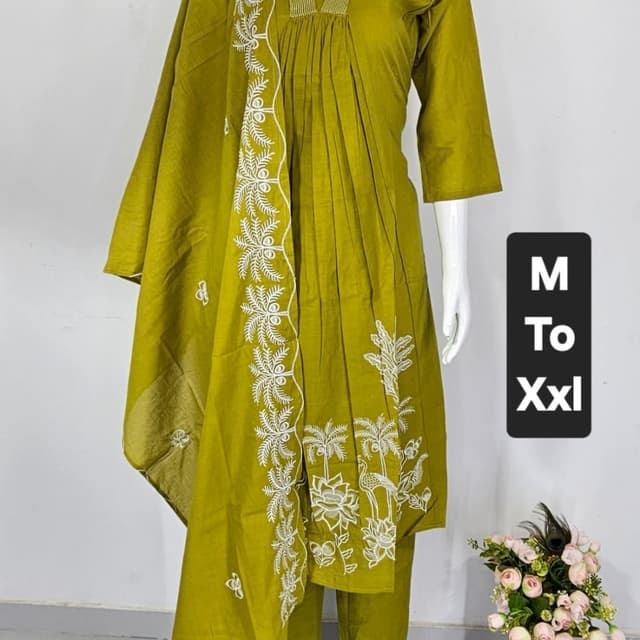 Yellow Salwar Suite