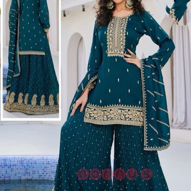 Blue Salwar Suite