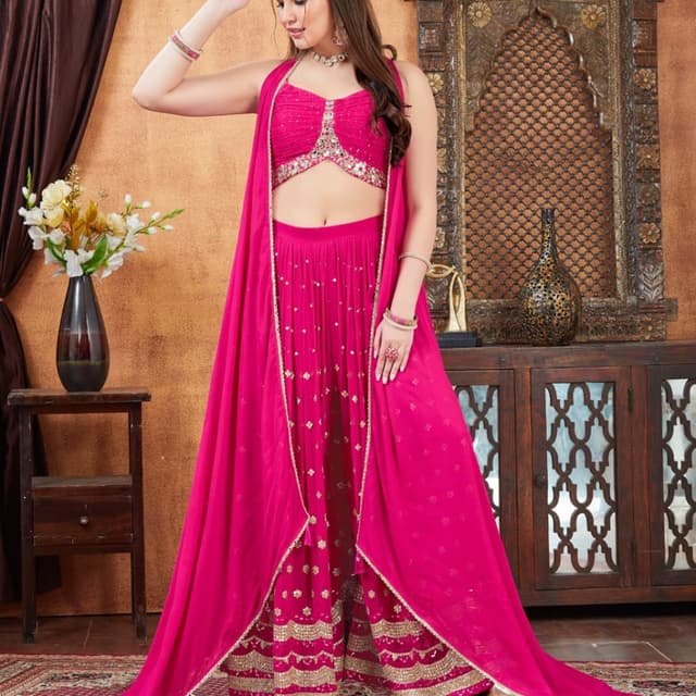 Pink Lehenga