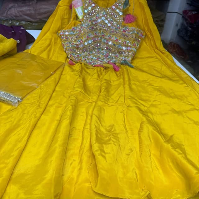 Yellow Saree