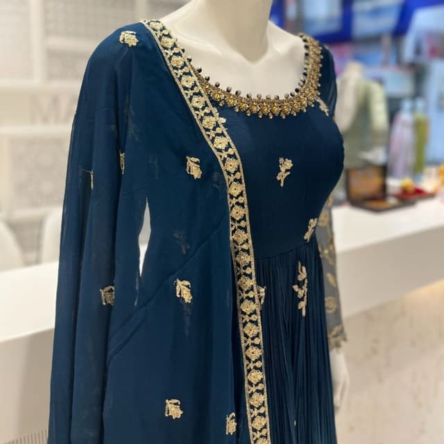 Blue Salwar Suite