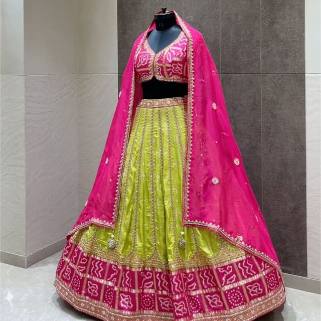 Pink Lehenga