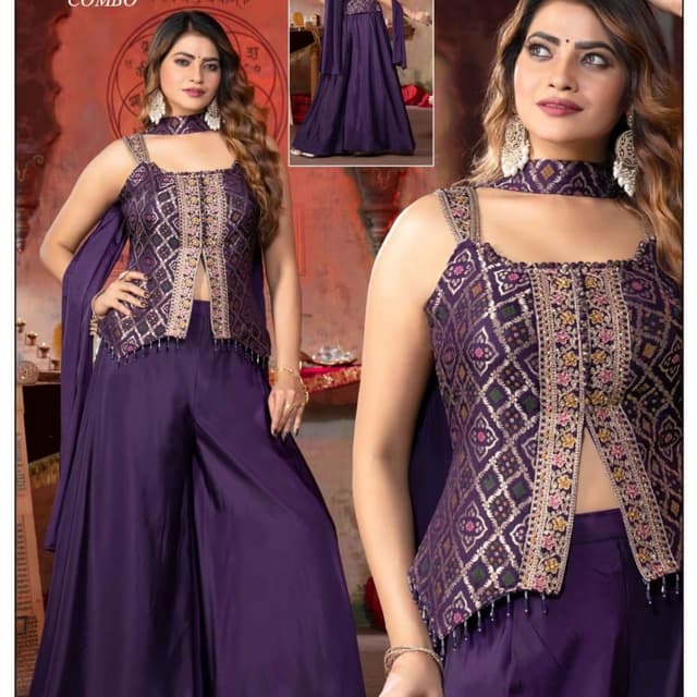 Purple Lehenga