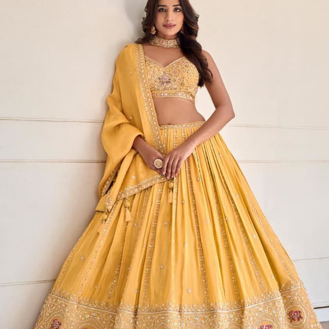 Yellow Lehenga