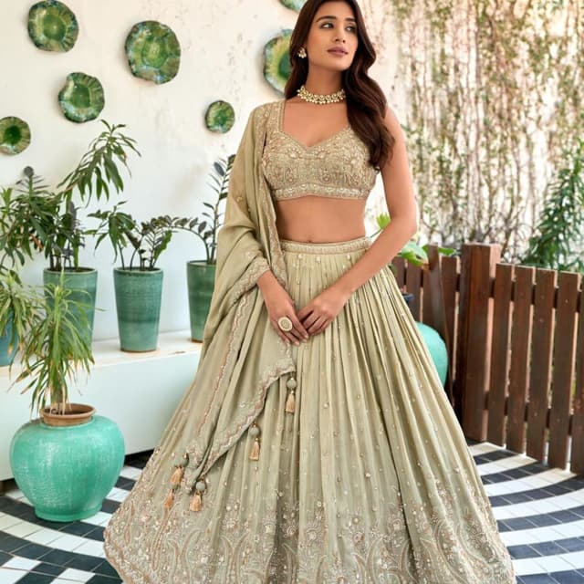 Gold Lehenga