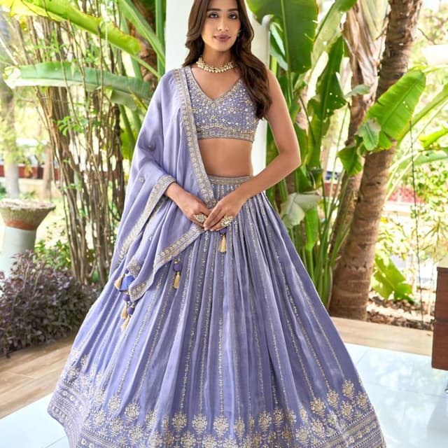 Blue Lehenga