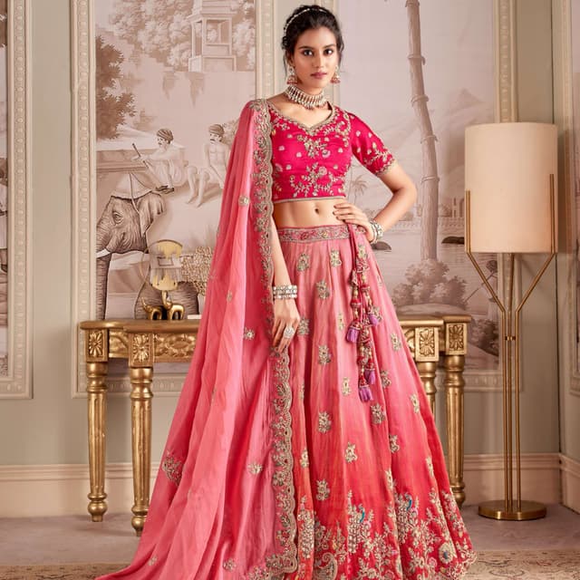 Pink Lehenga