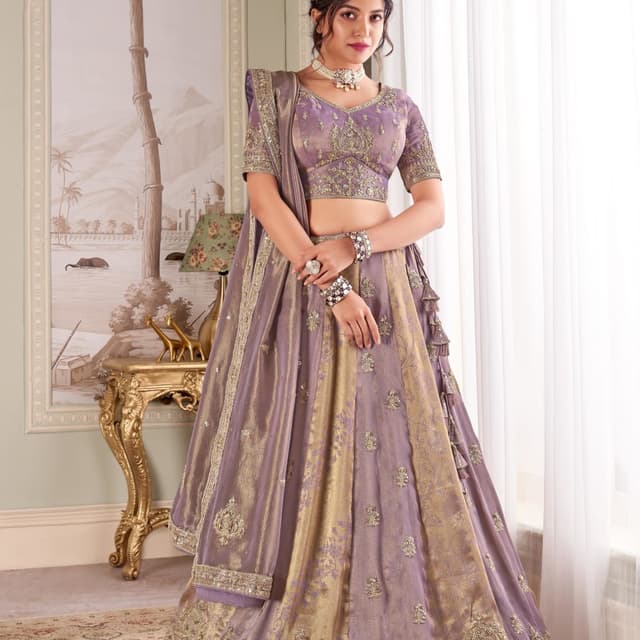 Purple Lehenga