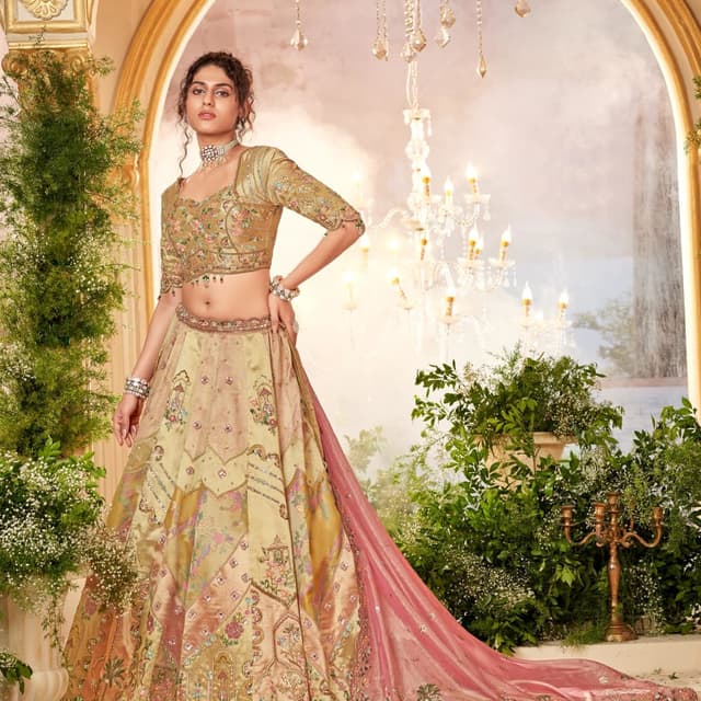 Gold Lehenga