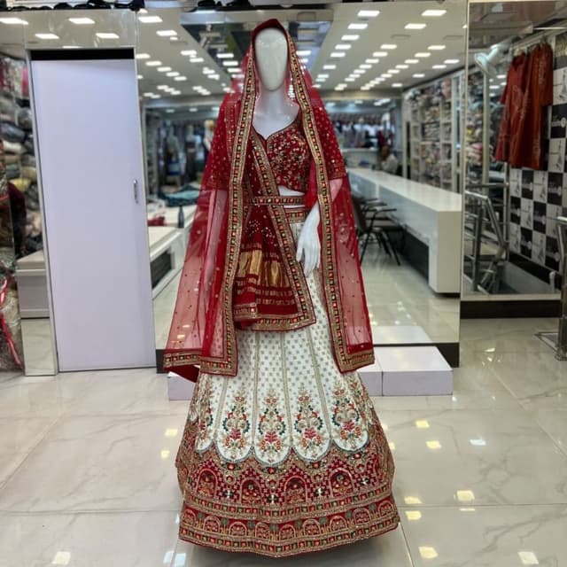 Red Lehenga