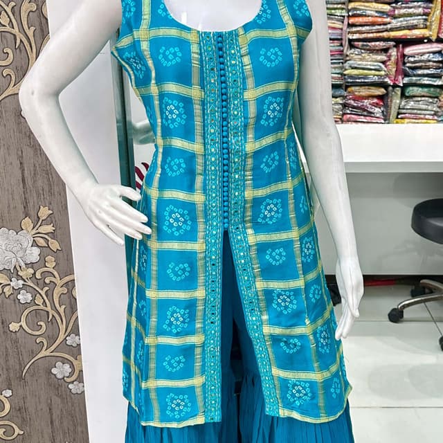 Blue Salwar Suite