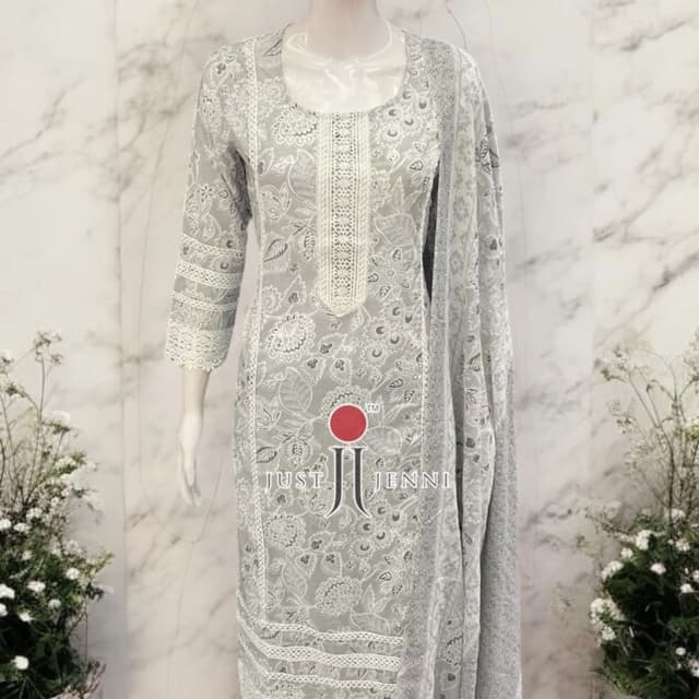 White Salwar Suite