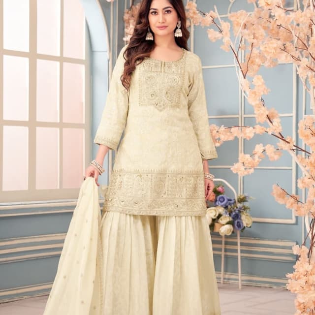White Salwar Suite