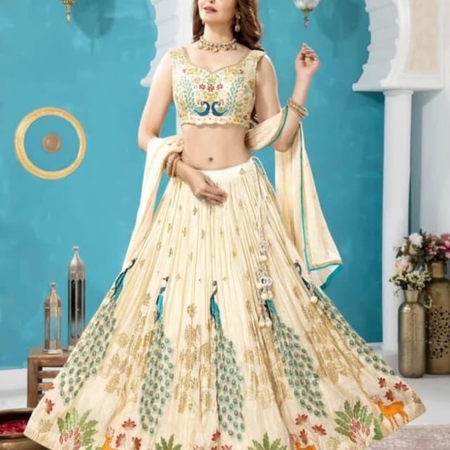 Gold Lehenga