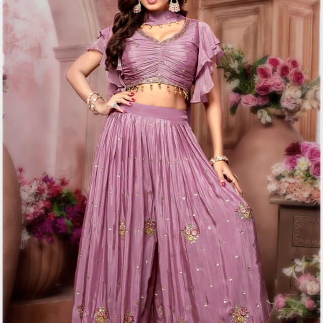 Purple Lehenga