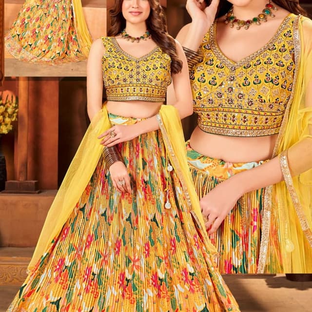 Yellow Lehenga