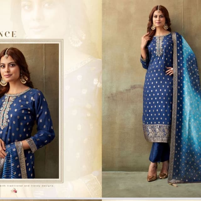 Blue Salwar Suite