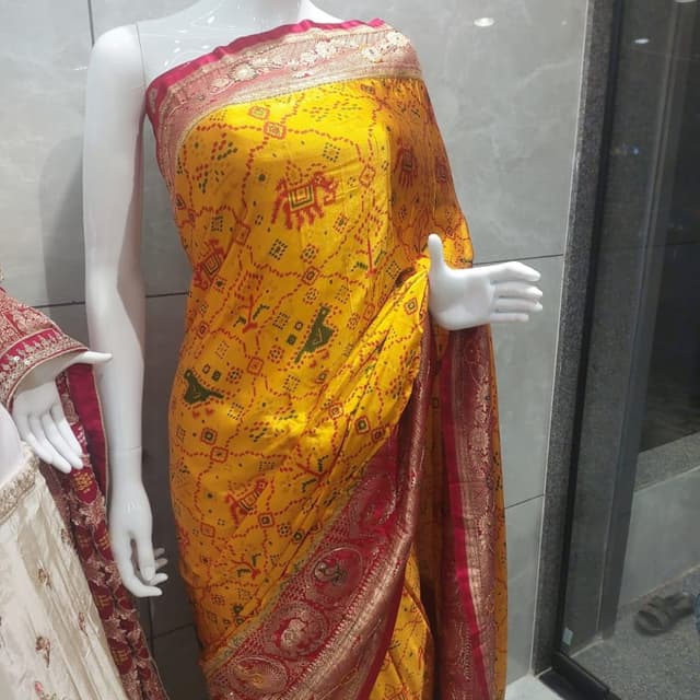 Yellow Saree
